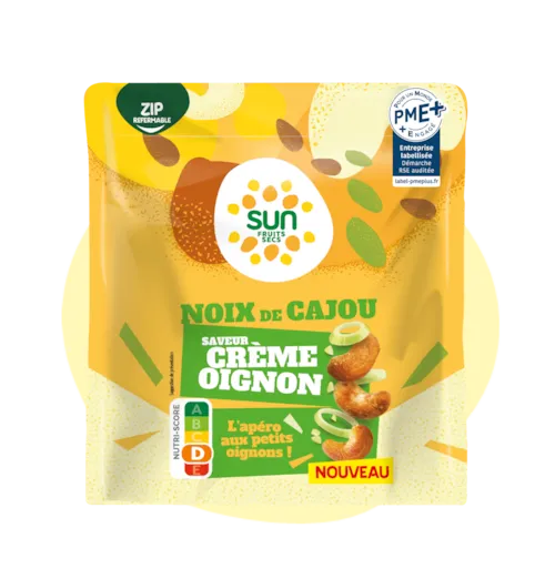Noix de cajou saveur Crème Oignon - 160 g