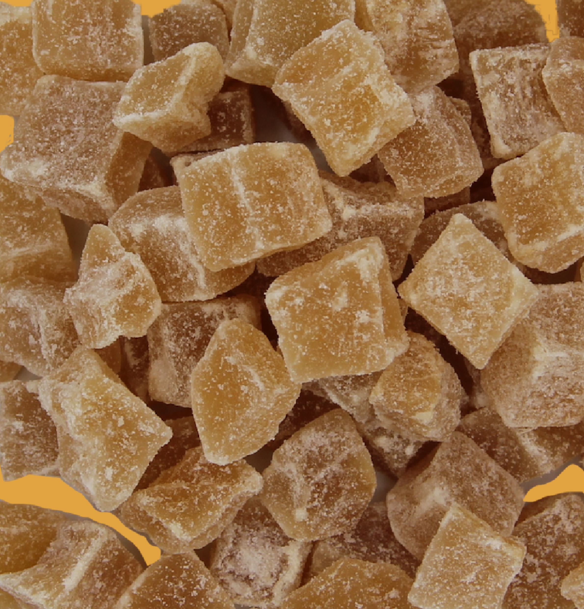 Gingembres confits en cubes Bio