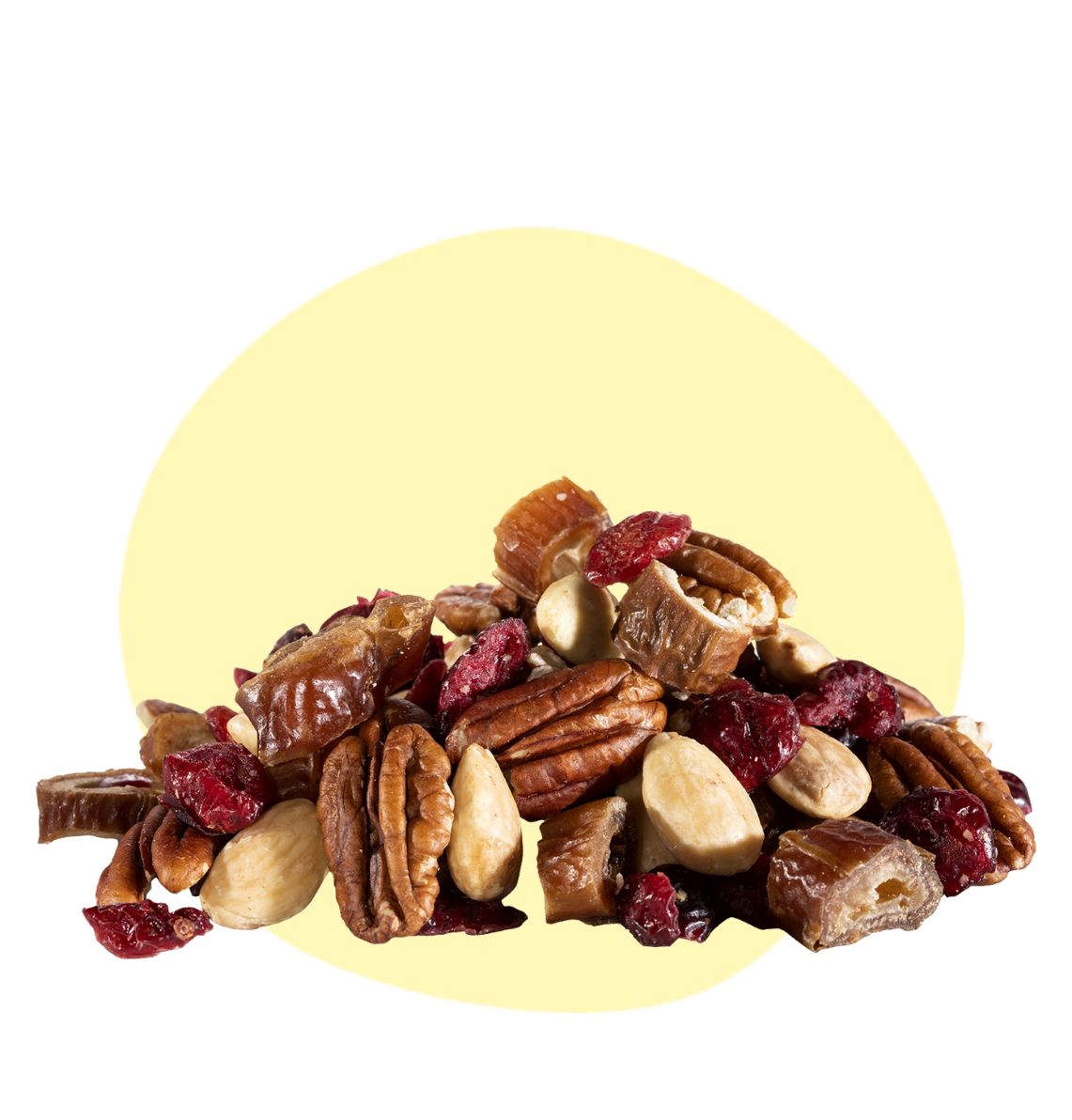 Mix Trail - amandes, dattes, cranberries, noix de pécan