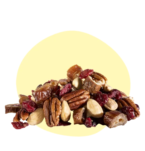 Mix Trail - amandes, dattes, cranberries, noix de pécan