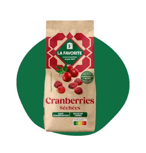 Cranberries séchées