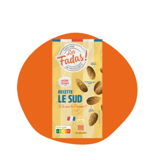 Le Sud - Amandes herbes de Provence 100% France - Pocket
