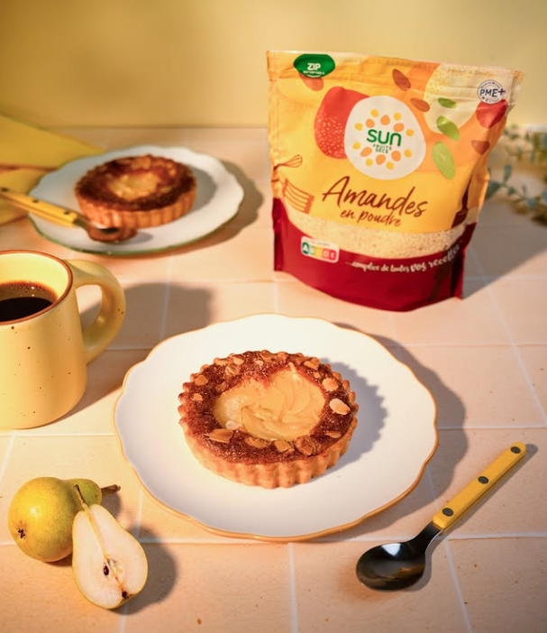 Tartelettes Bourdaloue poire & amande