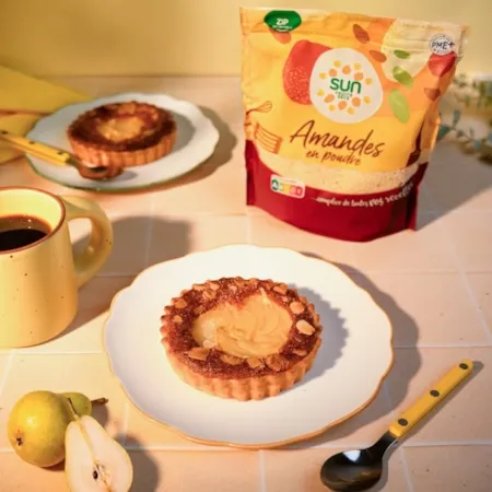Tartelettes Bourdaloue poire & amande
