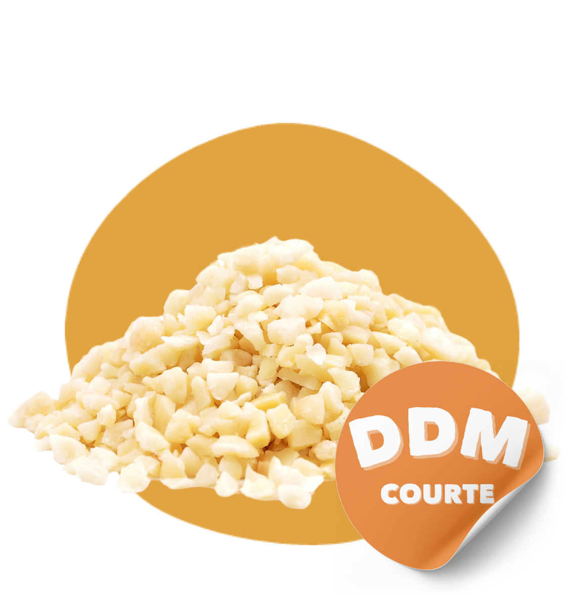 Amandes blanchies hâchées 2/4 mm - 1 Kg