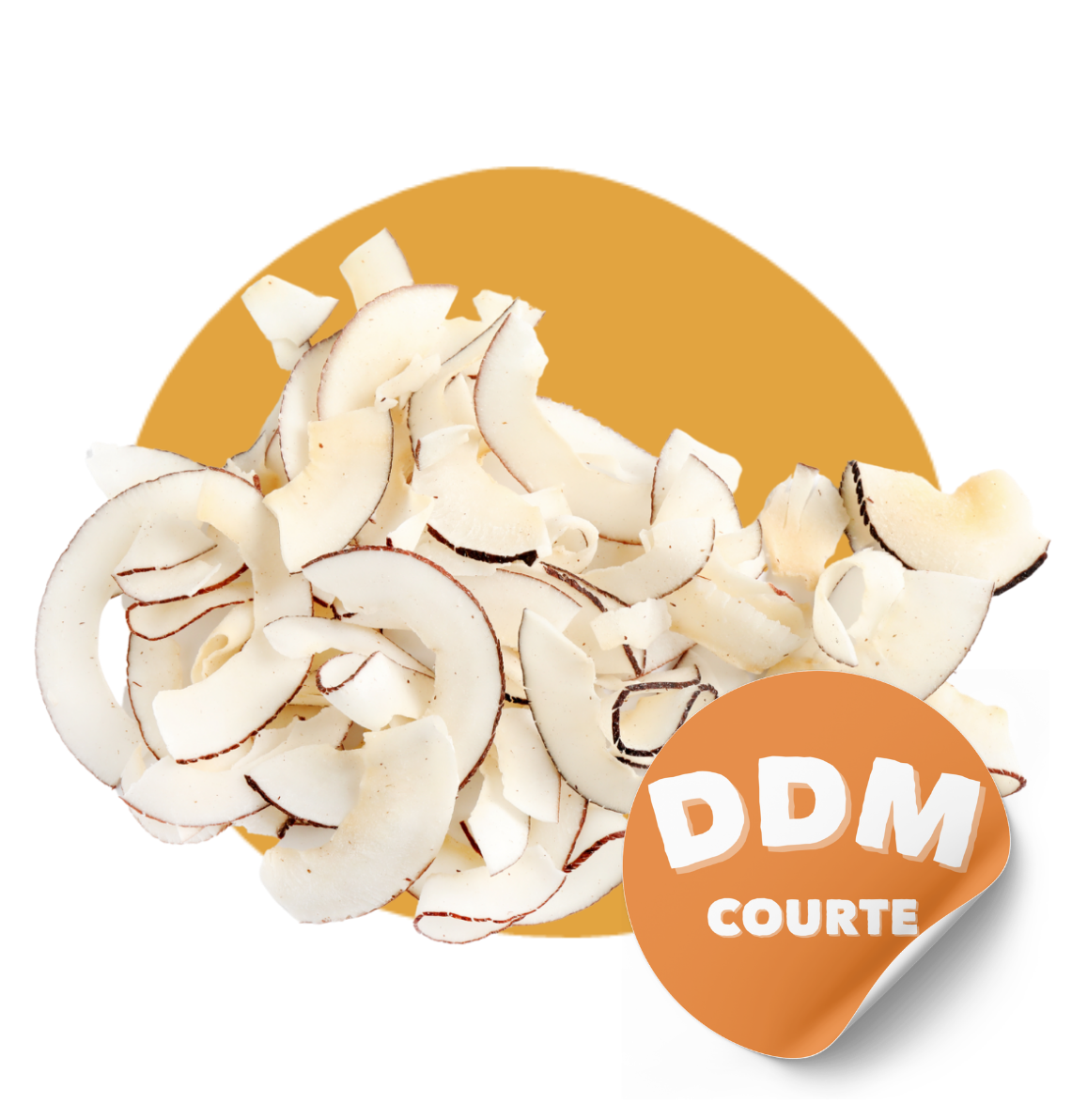 Chips de noix de coco en lamelles - en vrac