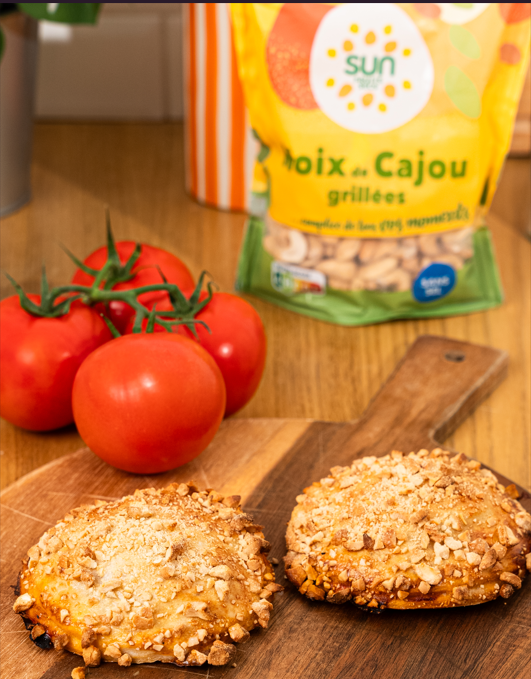 Feuilletés apéritifs au chorizo et aux noix de cajou