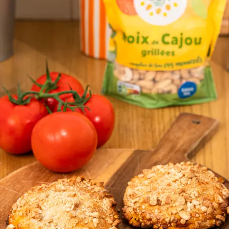 Feuilletés apéritifs au chorizo et aux noix de cajou