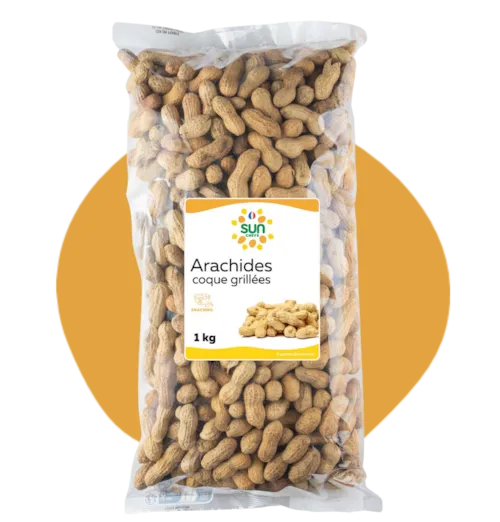 Arachides coques grillées 11/13