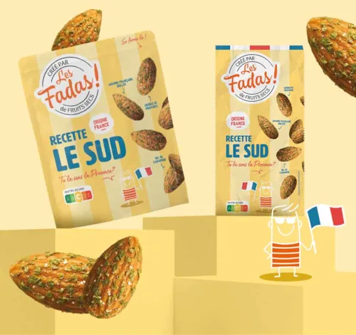 Le Sud - Amandes herbes de Provence 100% France - Pocket