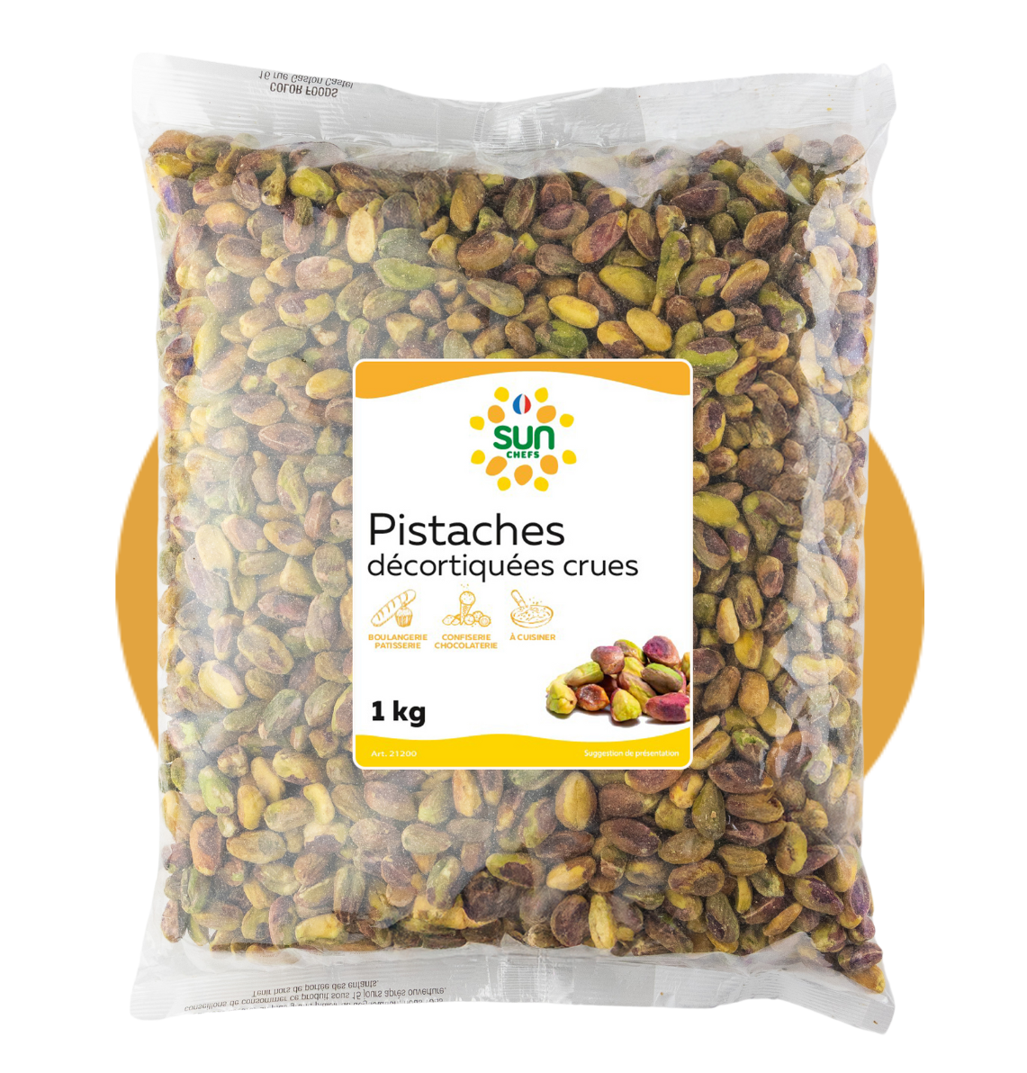 Pistaches décortiquées USA - 1 Kg
