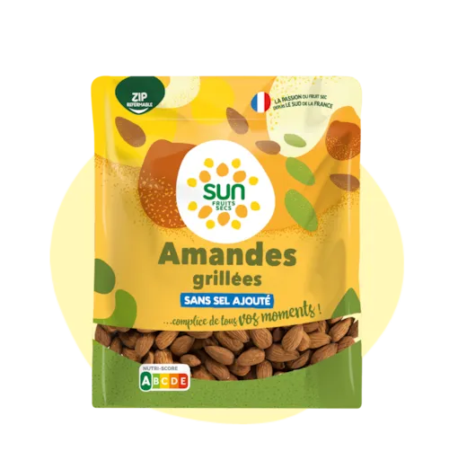 Amandes grillées sans sel