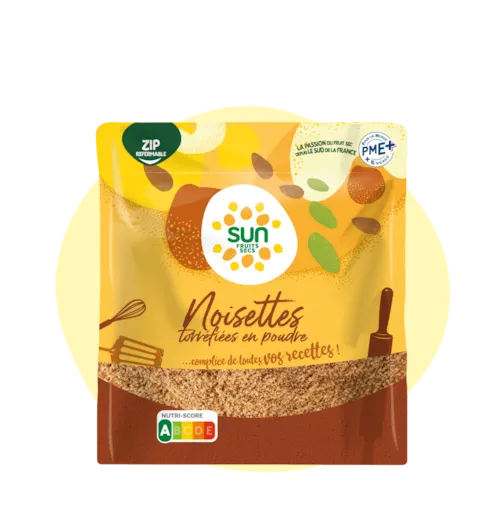 Noisettes Torréfiées en poudre