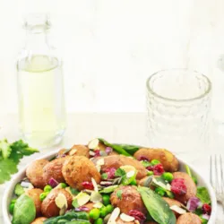 Salades de pommes de terres aux fruits secs