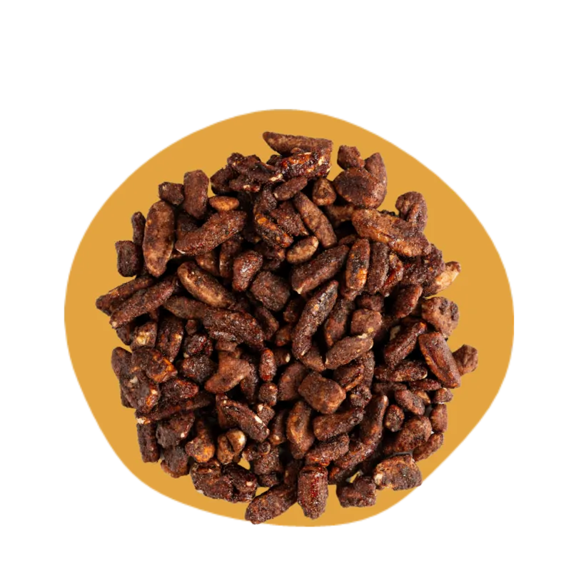 Noix de Pécan caramélisé en morceaux - en vrac