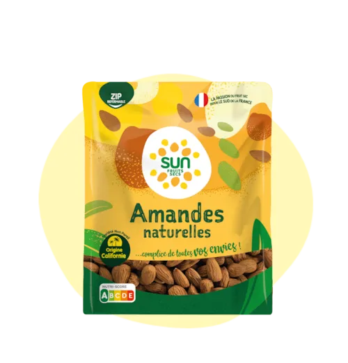 Amandes décortiquées