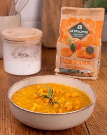 Compote de pêches aux abricots moelleux